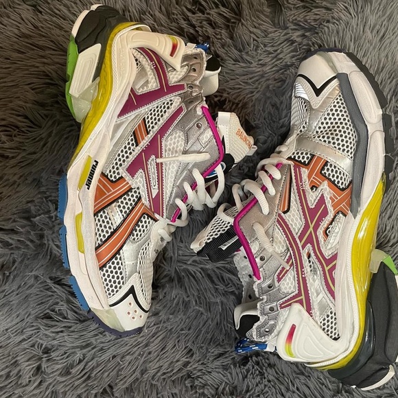 Balenciaga Runner Multi Color Worn Twice Size 11 - Picture 2 of 7